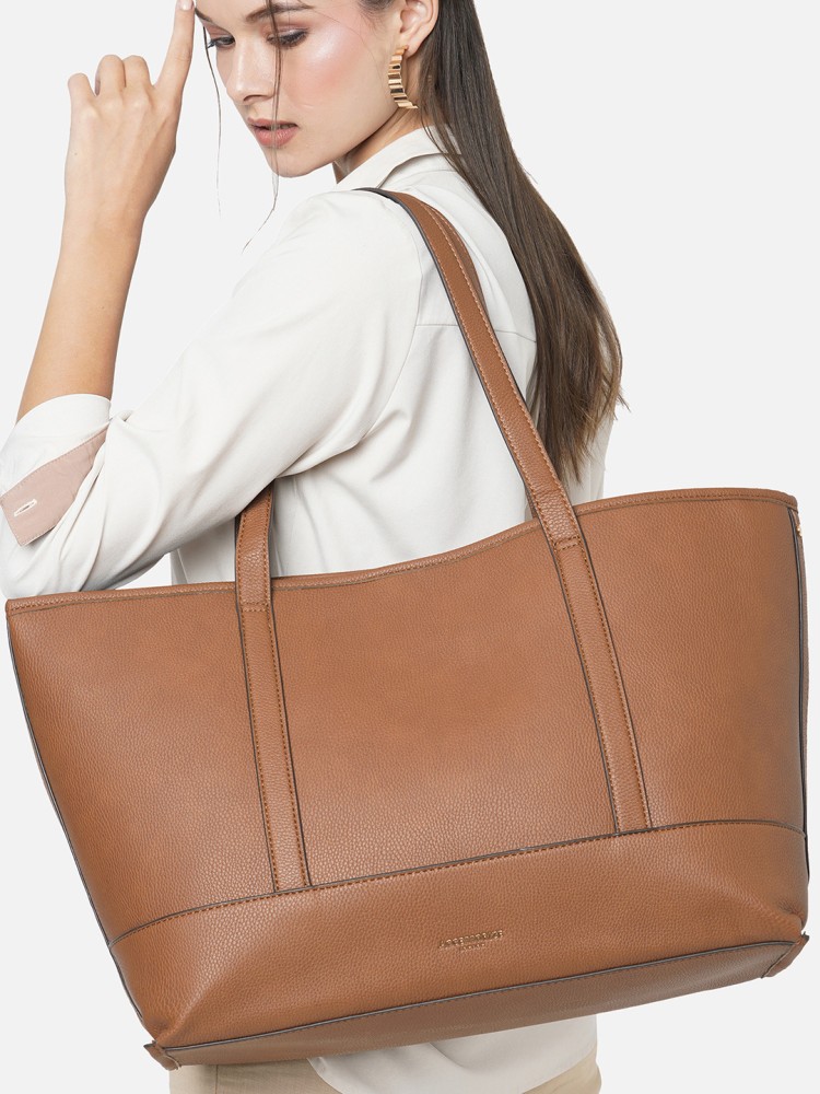 Faux leather tote bags for work hotsell