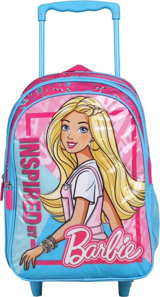 Decent BARBIE School Bag With 1 BARBIE Lunch Bag Combo  Waterproof School Bag - School Bag