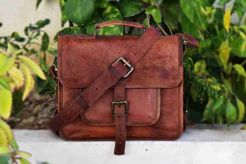 Howl Creations High Quality Retro Style Genuine Leather Bag, Messenger bag  for men/Women Multipurpose Bag - Multipurpose Bag - Flipkart.com