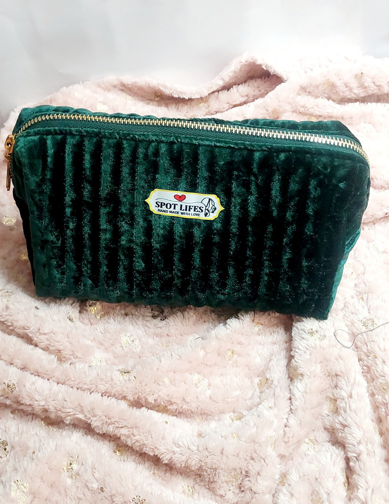 Flipkart spotlifes Green Color Makeup Pouch Multipurpose Bag Multipurpose Bag
