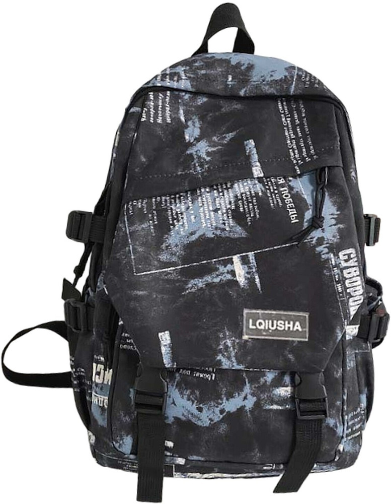 Flipkart Tlismi Cloud Printed Casual Bag With Hidden Zipper for Teens College Students Waterproof Backpack Backpack