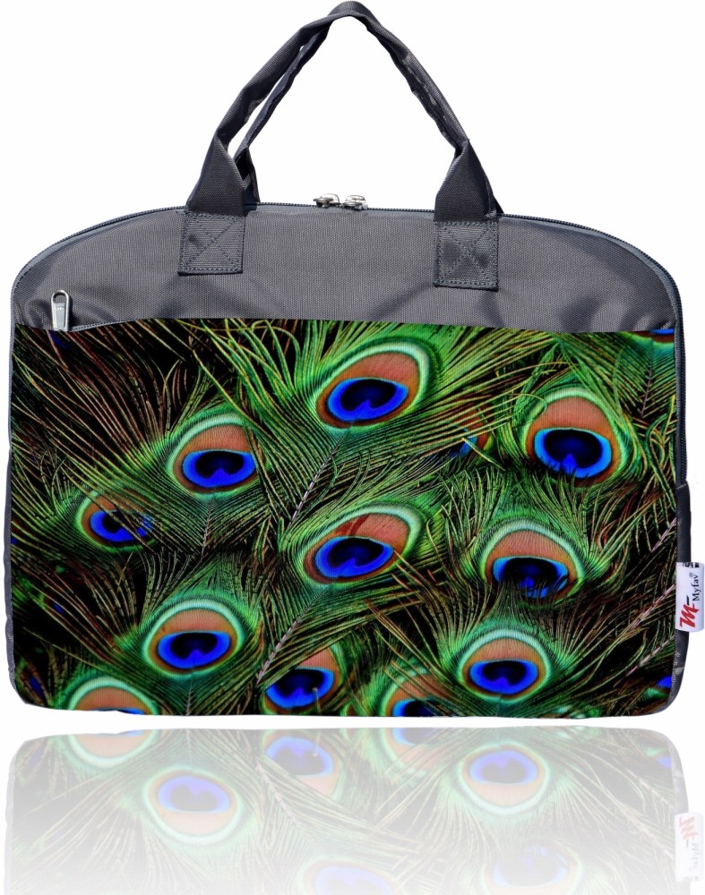 Peacock feather online bag