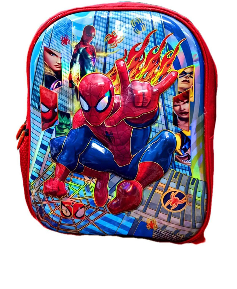 Girls spiderman backpack top