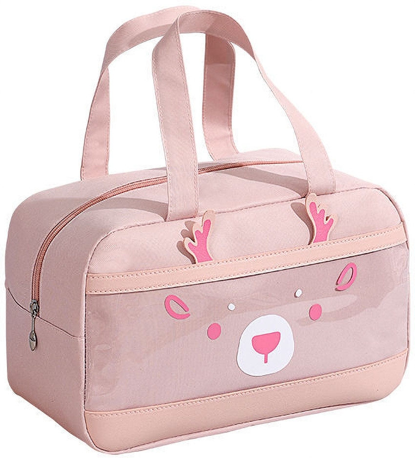 Flipkart PRP Collection Horizontal Pink Thermal insulated Waterproof Cloth Lunch box bag Tiffin bag Waterproof Lunch Bag Lunch Bag