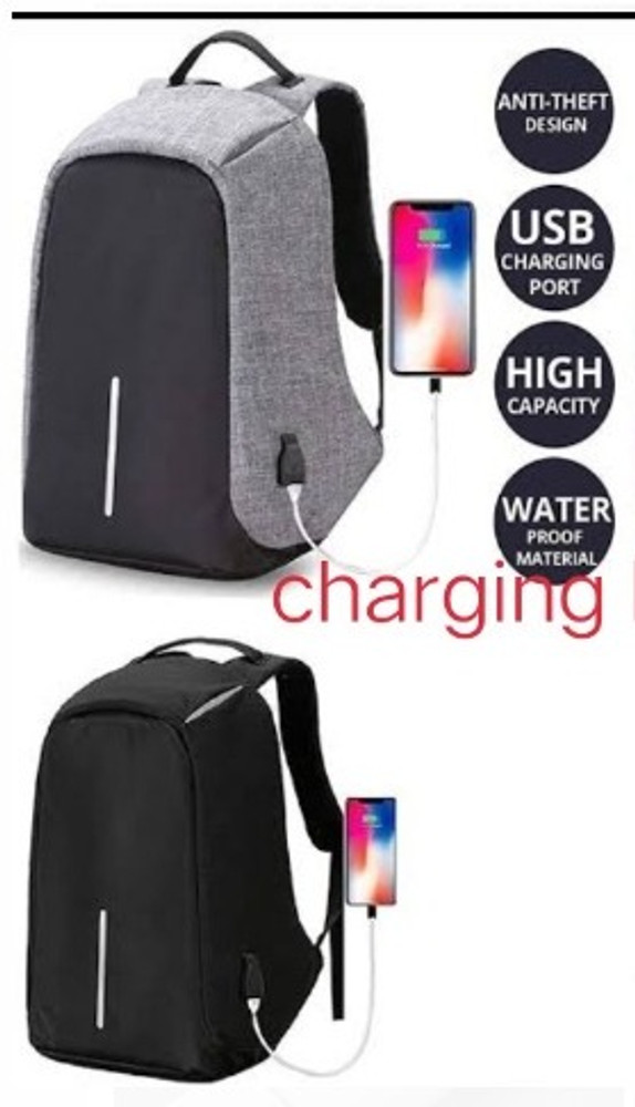 RMC Chargeable bag Travel Backpack Suitable for Camera College Office 15.6 inch Laptop Bag RMC Flipkart