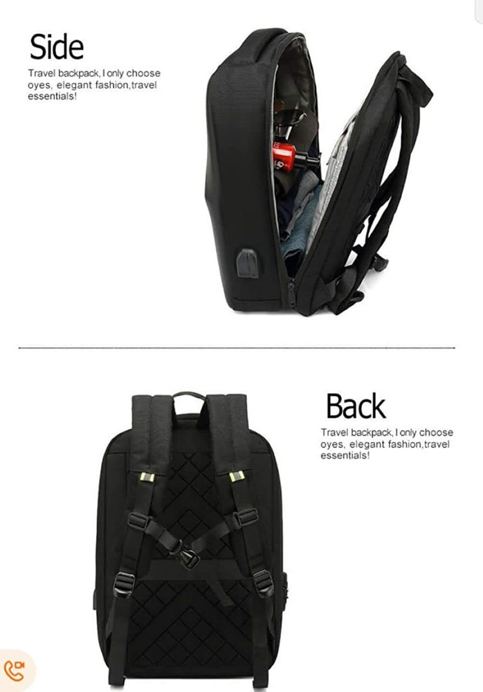 Small laptop carrying case top