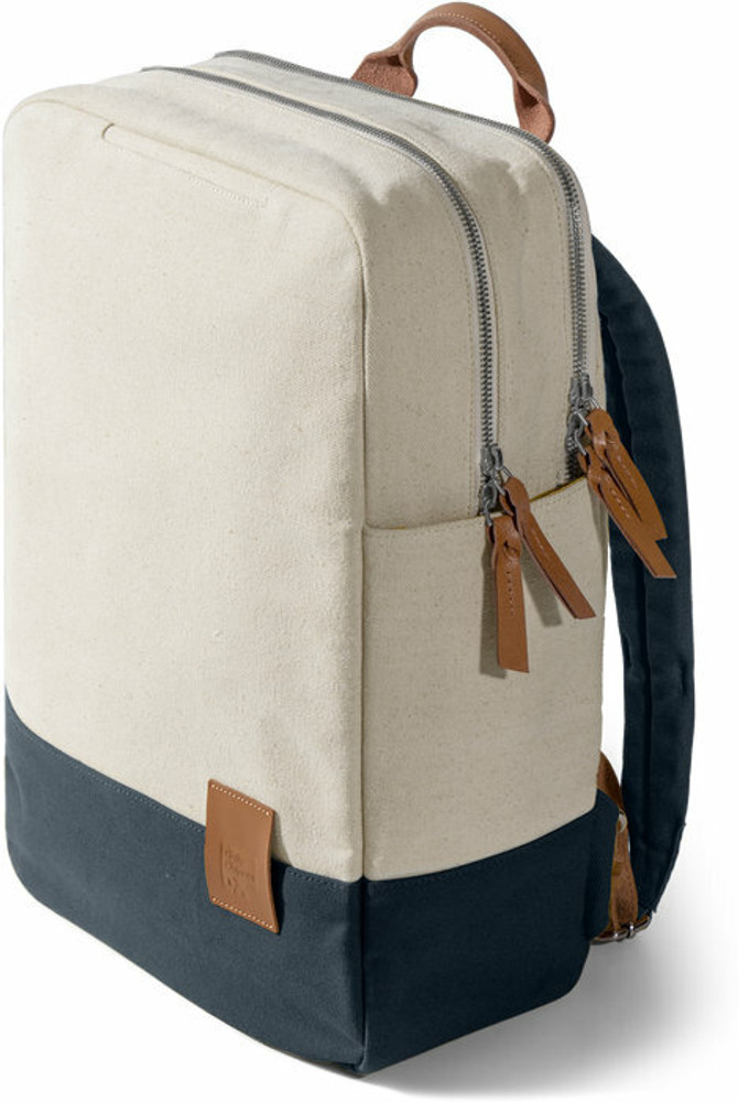 DailyObjects Ivory Navy 9 to 9 Backpack Laptop Bag DailyObjects Flipkart