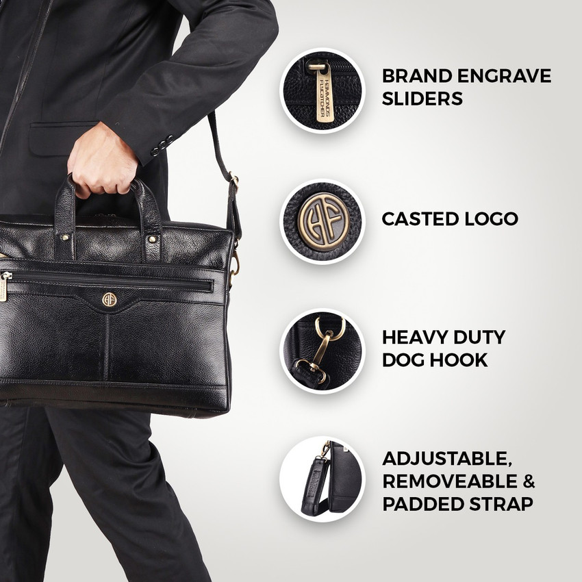 Hammonds Flycatcher HF Laptop Messenger Black Laptop Bag Hammonds Flycatcher Flipkart