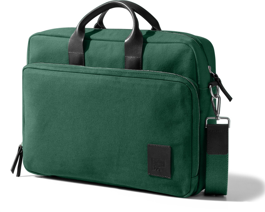DailyObjects Forest Green Commute Messenger Large Laptop Bag DailyObjects Flipkart
