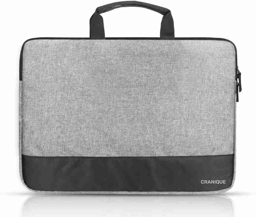 Cranique 15.6 Inch Laptop MacBook Sleeve Slip Case Cover Bag with Handle Pocket Laptop Bag Cranique Flipkart
