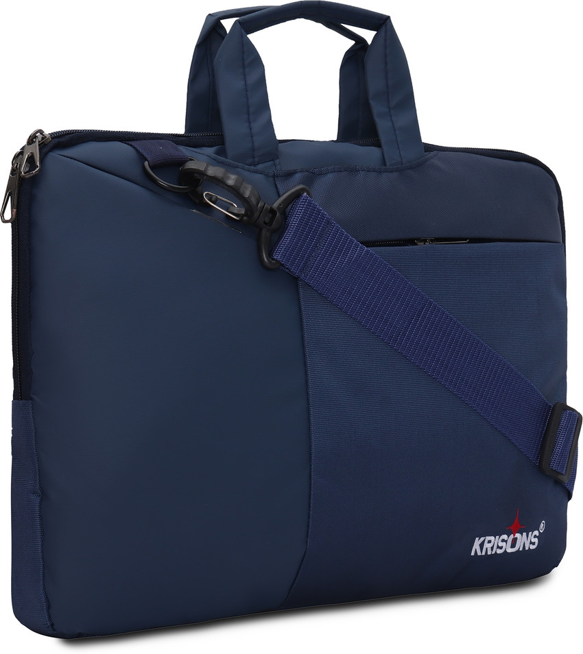 KRISONS Somatic Laptop Messenger Bag with Adjustable Shoulder Strap Padded Compartment Laptop Bag KRISONS Flipkart