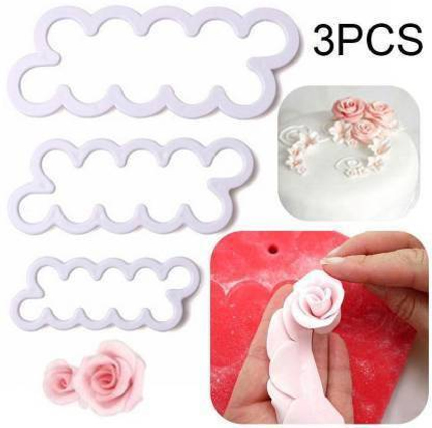JAMBOREE Set of 3 Cake Decorating Rose Cutter Fondant Cookie Cutter Rose Flower Maker Cookie Cutter Price in India Buy JAMBOREE Set of 3 Cake Decorating Rose Cutter Fondant Cookie Cutter