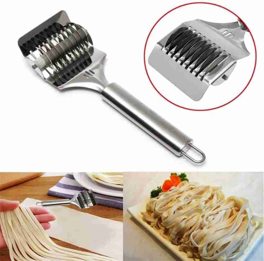 H&M Store Stainless Steel Roller Noodle Cutter Docker Dough Cutter Tool  Kitchen Helper Pastry Cutter Price in India - Buy H&M Store Stainless Steel  Roller Noodle Cutter Docker Dough Cutter Tool Kitchen