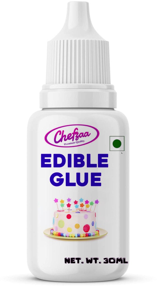 Chefzaa Edible Gum / Edible Glue / Edible Adhesive for Food Fondant Baking  Cake Sealing Spray Liquid Price in India - Buy Chefzaa Edible Gum / Edible  Glue / Edible Adhesive for