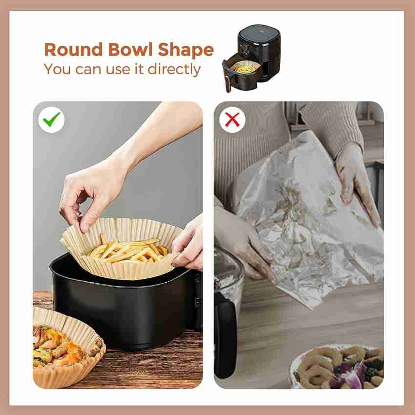 50pc/set Air Fryer Disposable Paper Liners Square, Non-Stick Paper, Air  Fryer Accessories, Oil Proof & Water Proof, Paper Liner For Baking Roasting  Microwave Oven
