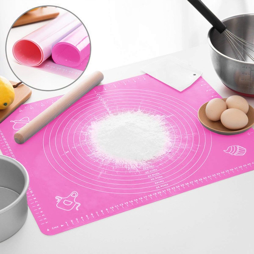 Non-slip Silicone Pastry Mat Extra Large 28''By 20'' for Non Stick Bak