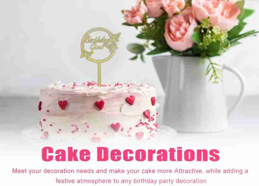 Buy Homebakers Mart precut 10 pcs Pink Butterfly for Cake Decoration (Pack  of 2) Online at Low Prices in India 