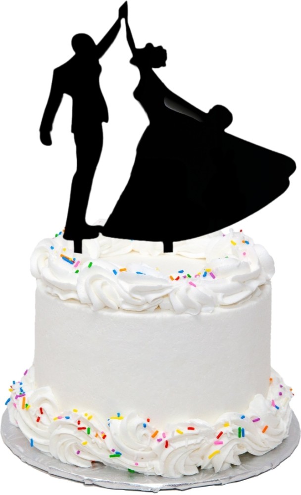Squidsy Wedding Cake Toppers Bride And Groom Dancing Topper Decorations In India
