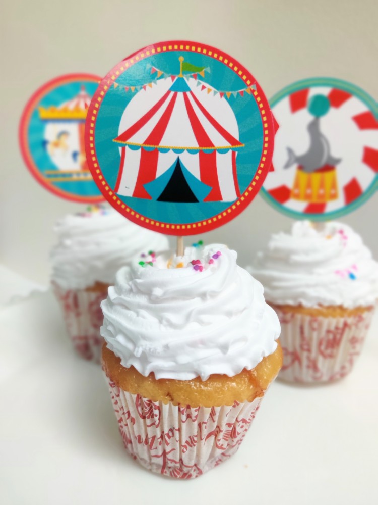 Carnival Circus theme Customized wooden cake topper for birthday parti –  PartyAccessories.pk