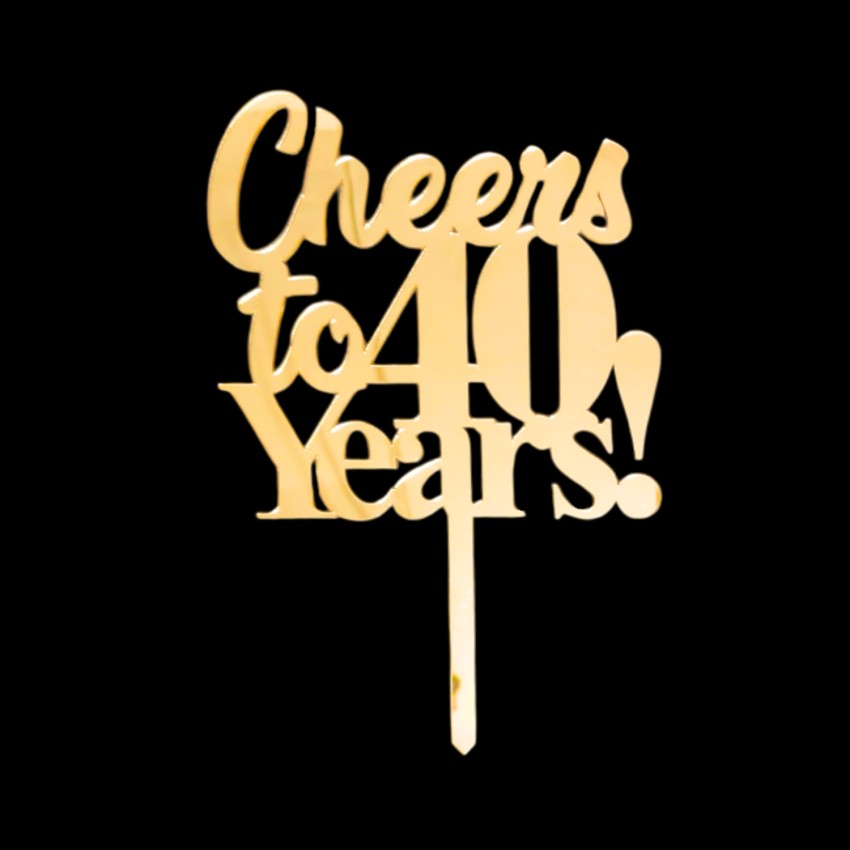 We Still Do 40 Years Cake Topper SVG Graphic by OyoyStudioDigitals ·  Creative Fabrica