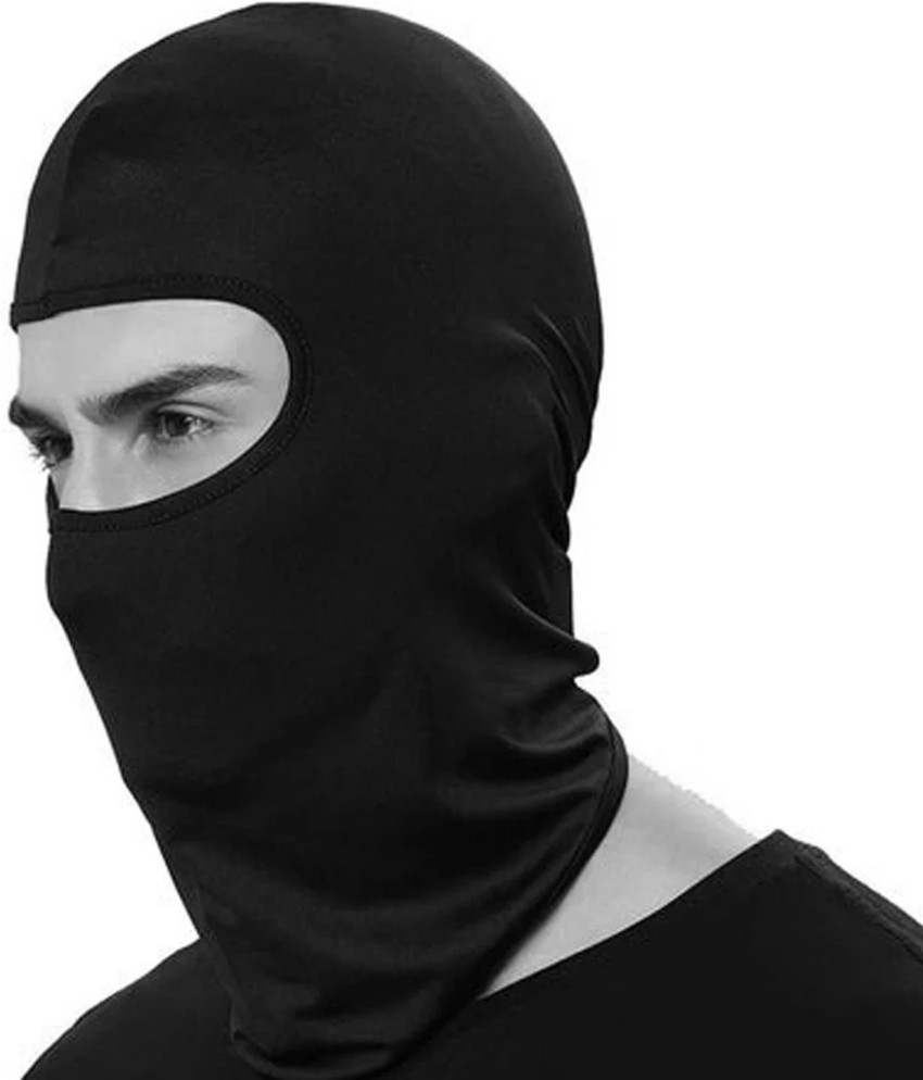 Balaclava Black Bike Face Mask for Men & Women Price in India - Buy  Balaclava Black Bike Face Mask for Men & Women online at