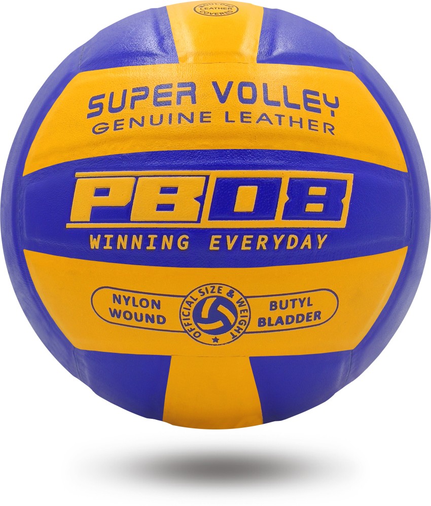 PB08 WINNING EVERYDAY Super volley Leather Volleyball - Size 4 - Buy PB08 WINNING EVERYDAY Super volley Leather Volleyball - Size 4 Online at Best Prices in India