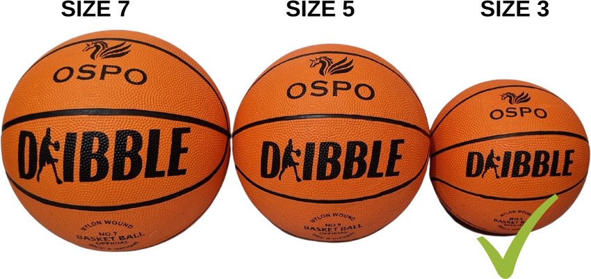 What is a hotsell size 3 basketball