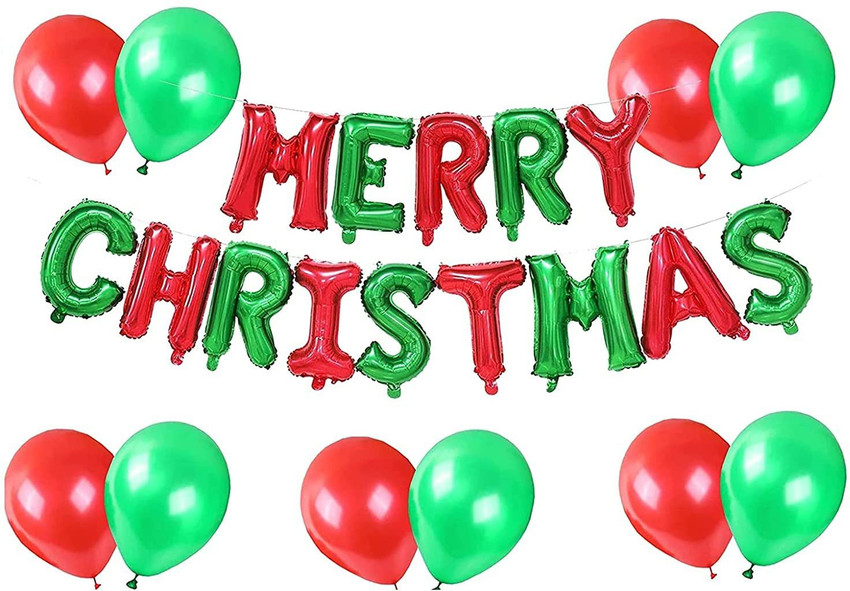 Green foil hot sale letter balloons