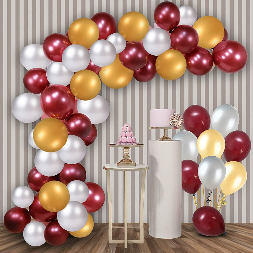 Maroon balloons 2025