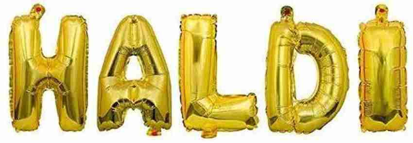 Flipkart yubirth Solid Beautiful and shining Haldi foil