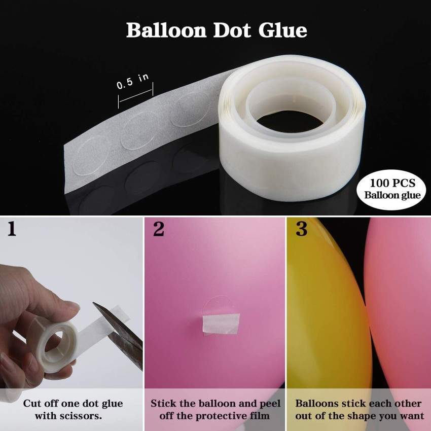 Ballons Strip 5m Balloon Arch Glue Tape Tie Easy Knot Balloons Decorating  Garland Tying Strip Balloon Ballon Tool