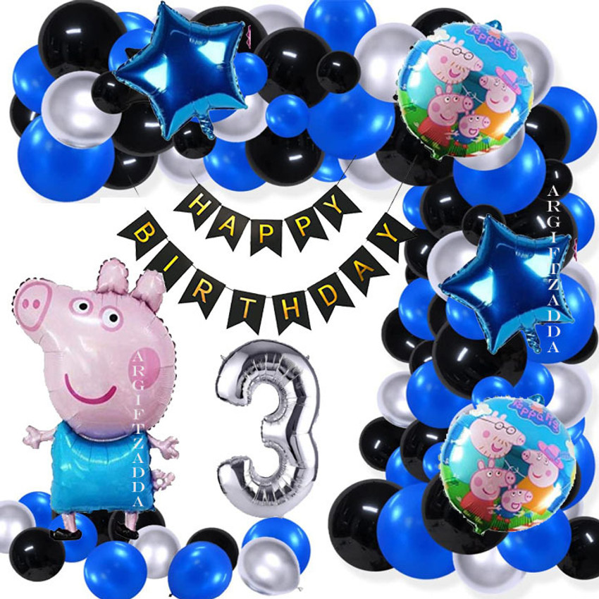Details 129+ peppa pig balloon decorations latest vova.edu.vn