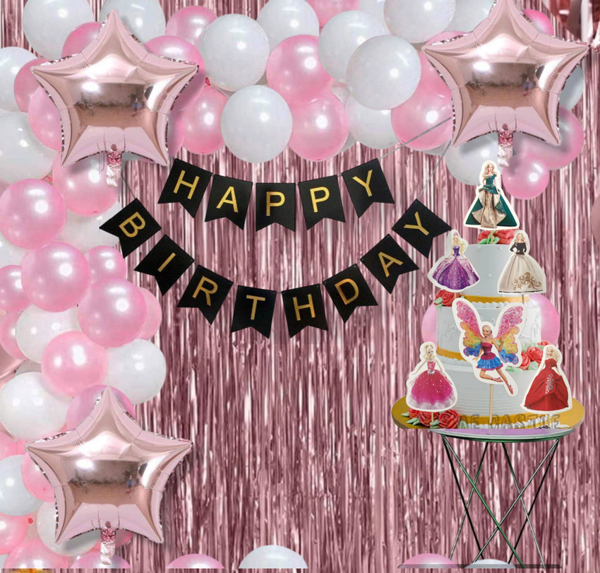Birthday decoration barbie theme online