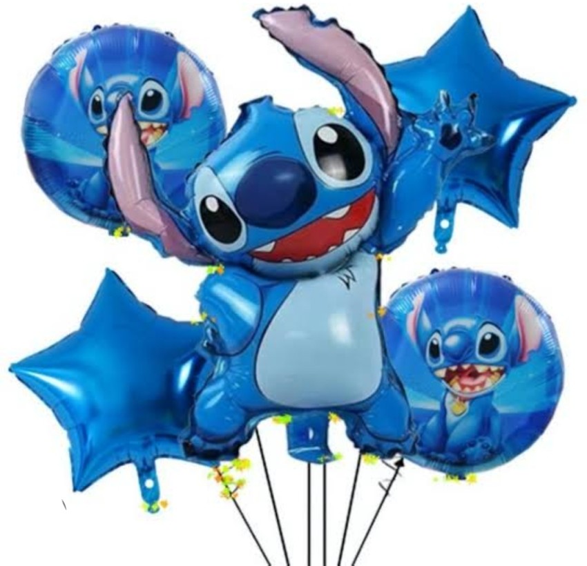 Stitch Balloons Birthday Party Balloon Decorations Children Packs Disney  Lilo