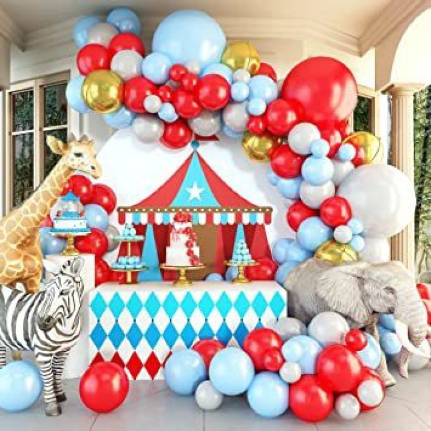 Pastel Balloon Arch Kit, 53 Pcs Birthday Party Decorations Sky