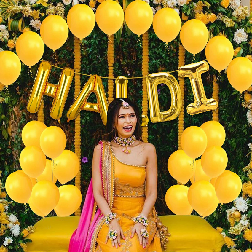 Haldi ceremony decoration hot sale