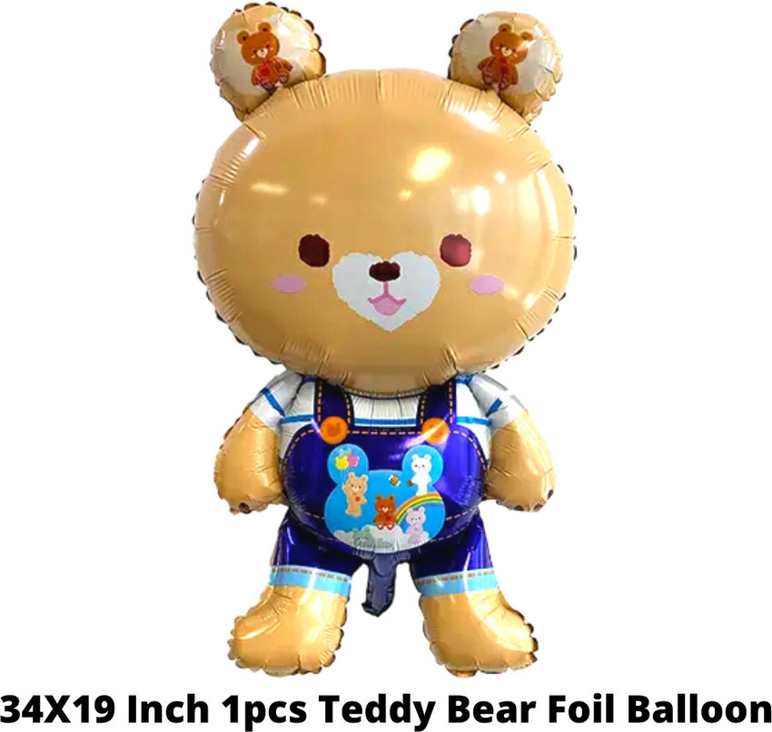 Flipkart Party Decorz Printed Teddy Bear Foil Balloon 34X19 Inch 1 pcs Balloon Balloon