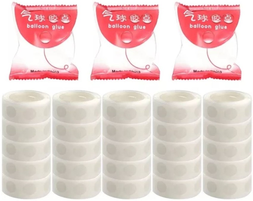 Balloon Decoration Sticky Glue Dots (Roll of 100)