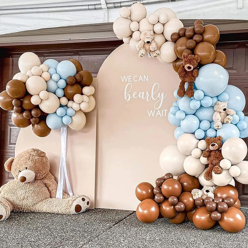 Flipkart BashNSplash Solid Baby Shower Balloons garland arch