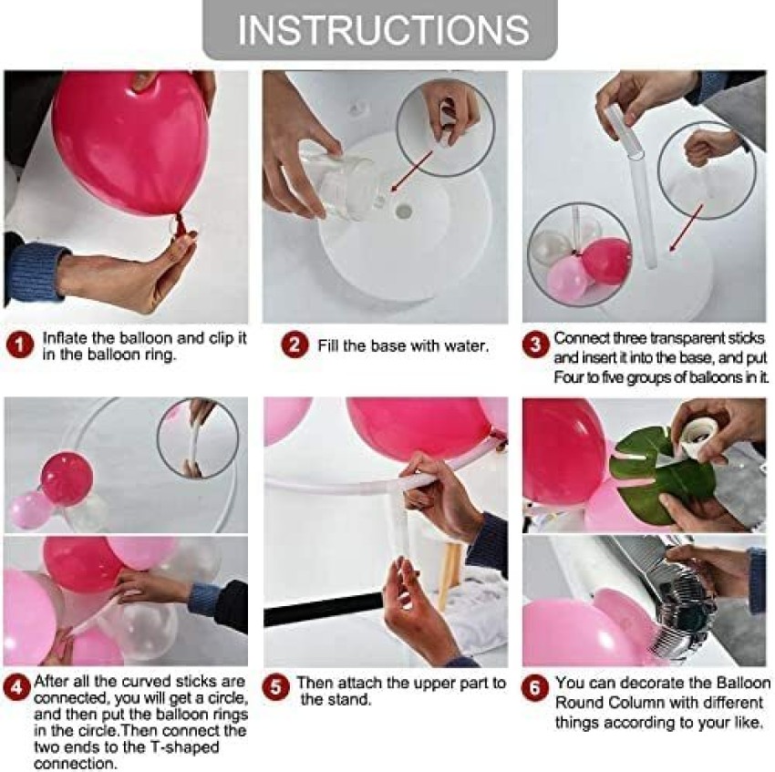 Pinky Princess Balloon Decor | Winni.in