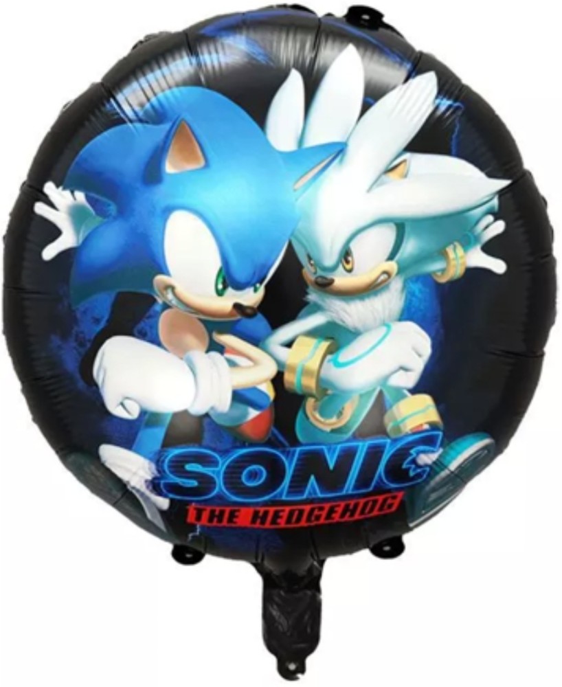 Fun Affairs Printed Sonic the Hedgehog Balloons