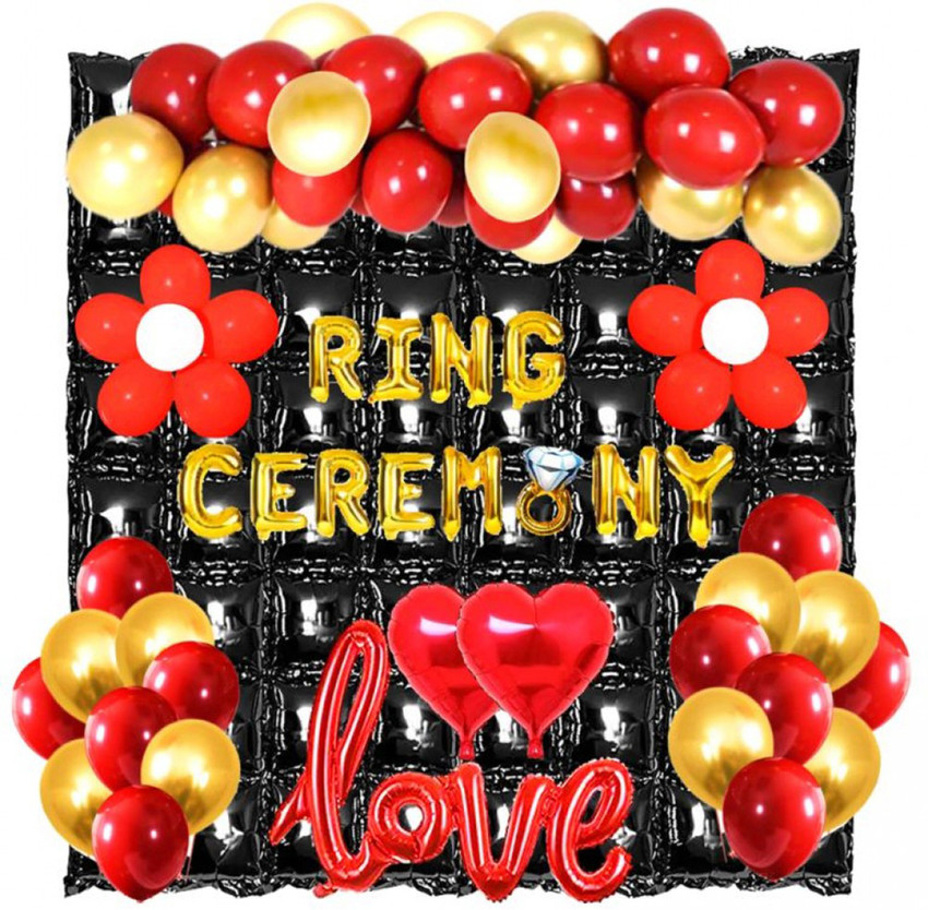 Balloon decoration deals for engagement