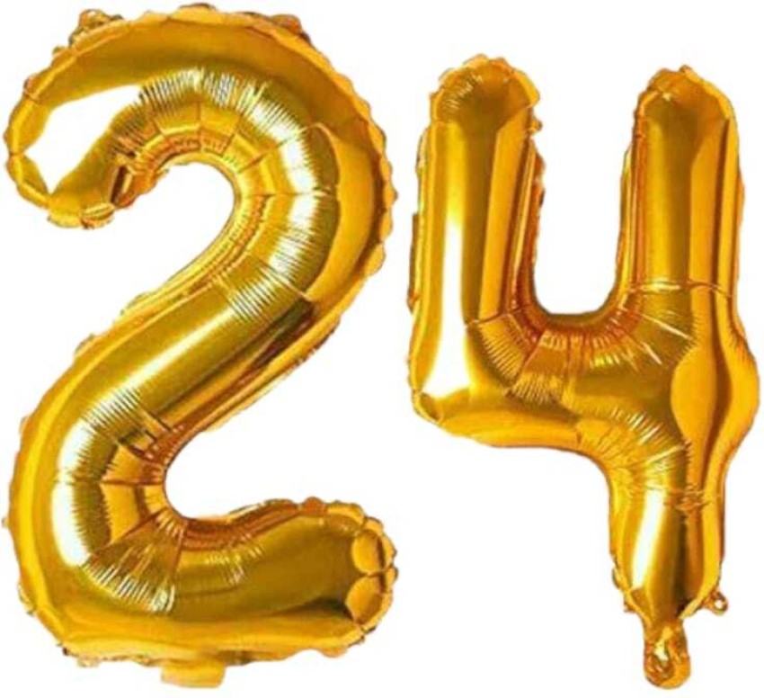  DecorXprime Solid 32 Inch Golden Foil Balloon Number 36 For  Party Decoration