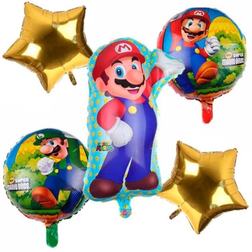 Lot de 28 ballons Super Mario pour anniversaire Thème Super Mario 30,5 cm  Pour décoration de fête d'anniversaire 685