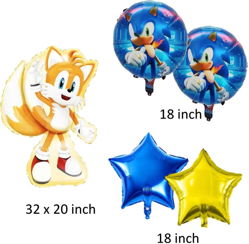 ZYOZI Sonic Birthday Party Supplies for Kids - Sonic Party