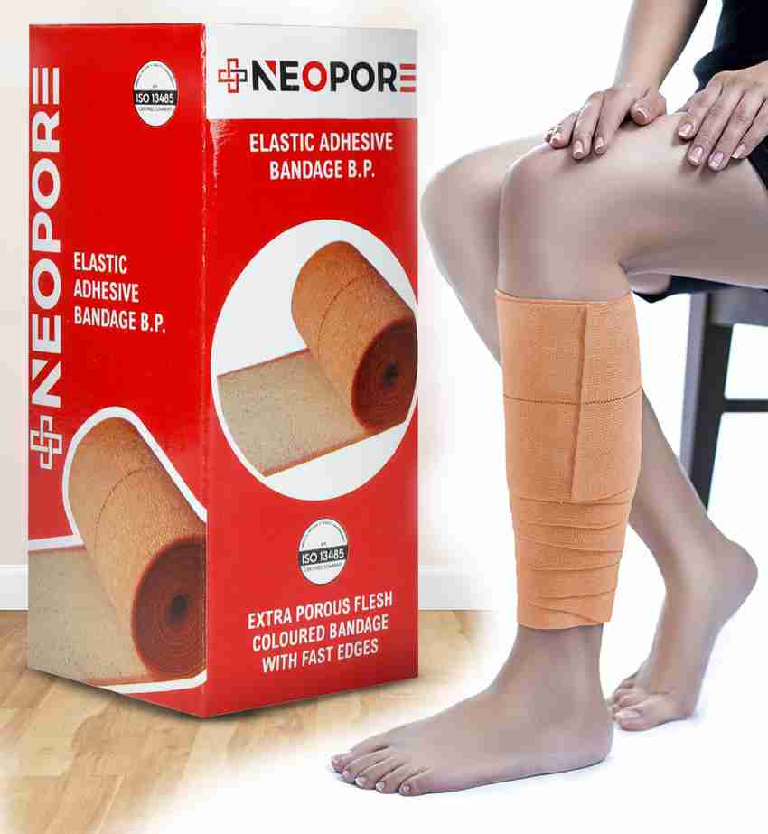 NEOPORE Elastic Adhesive 1mtr Bandage Protector Price in India