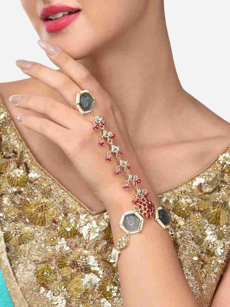 Zaveri top pearls bracelet
