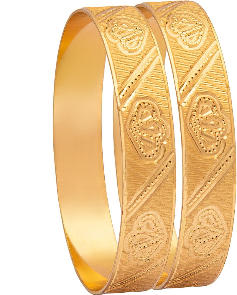 Gold bangles deals flat design