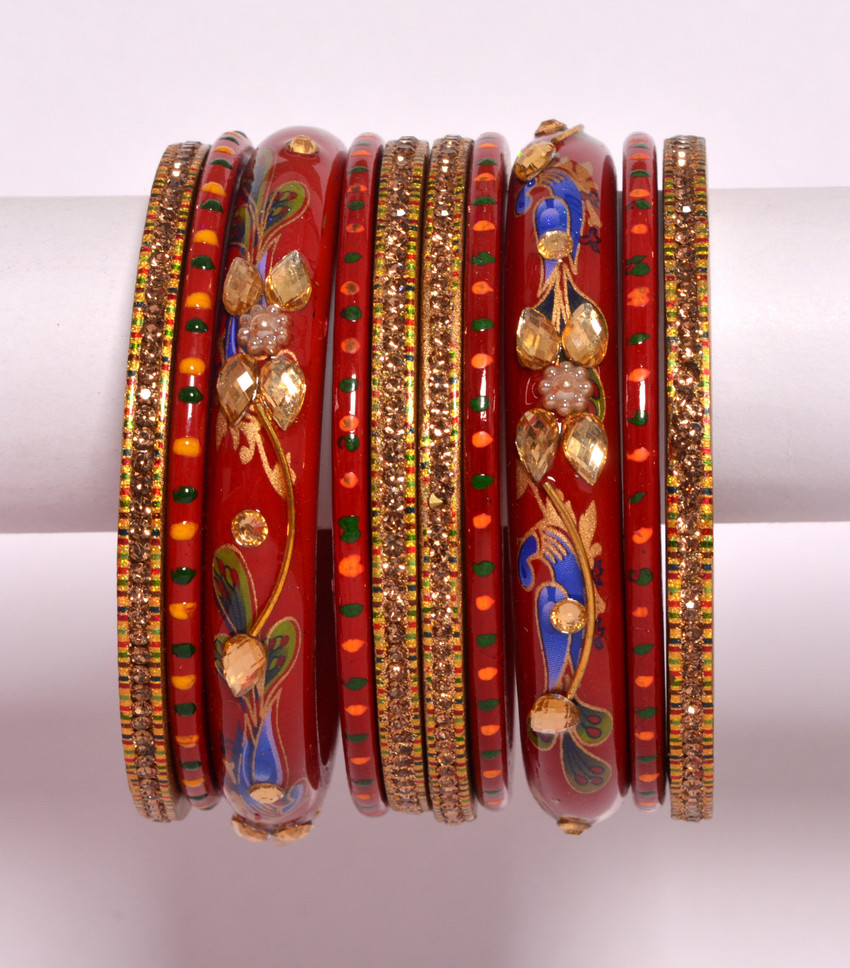 lahticollection Lac Bangle Set Price in India Buy