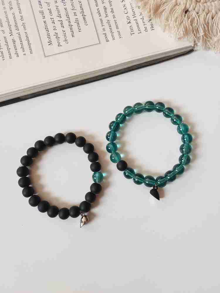 Icandies Stone, Glass Beads, Crystal Bracelet Price in India - Buy Icandies  Stone, Glass Beads, Crystal Bracelet Online at Best Prices in India